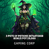 3 Pots of Potions Betwitched Bonus Pot 20,000