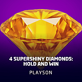 4 Supershiny Diamonds: Hold and Win