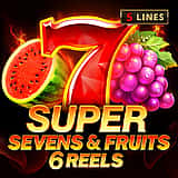 5 Super Sevens And Fruits: 6 reels